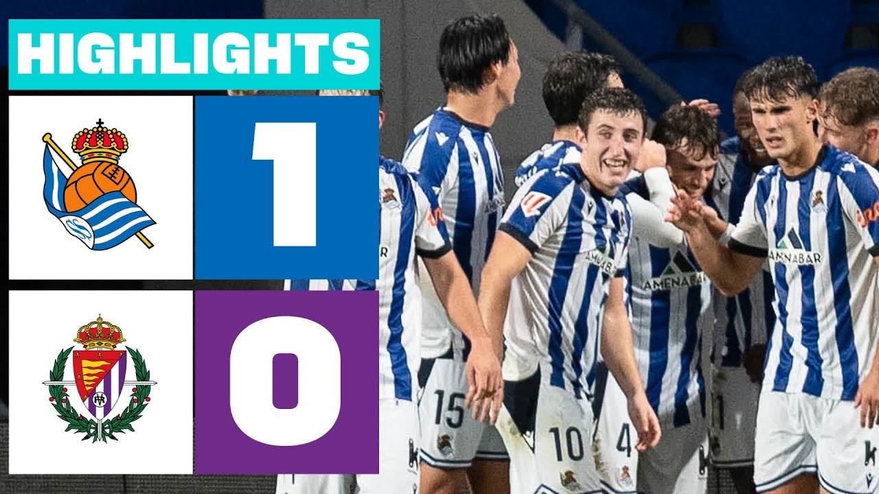 #ไฮไลท์ฟุตบอล [ เรอัล โซเซียดาด บี 1 - 0 เรอัล บายาโดลิด ] อเดลันเต้ สเปน 2025/25.11.68