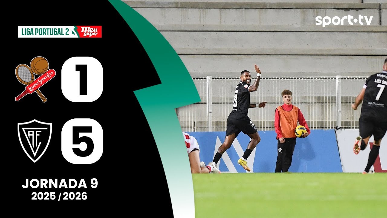 #ไฮไลท์ฟุตบอล [ ไลซอส 1 - 5 อคาเดมีโค วิสุ ] โปรตุเกส ดิวิชั่น1 2025/31.10.68