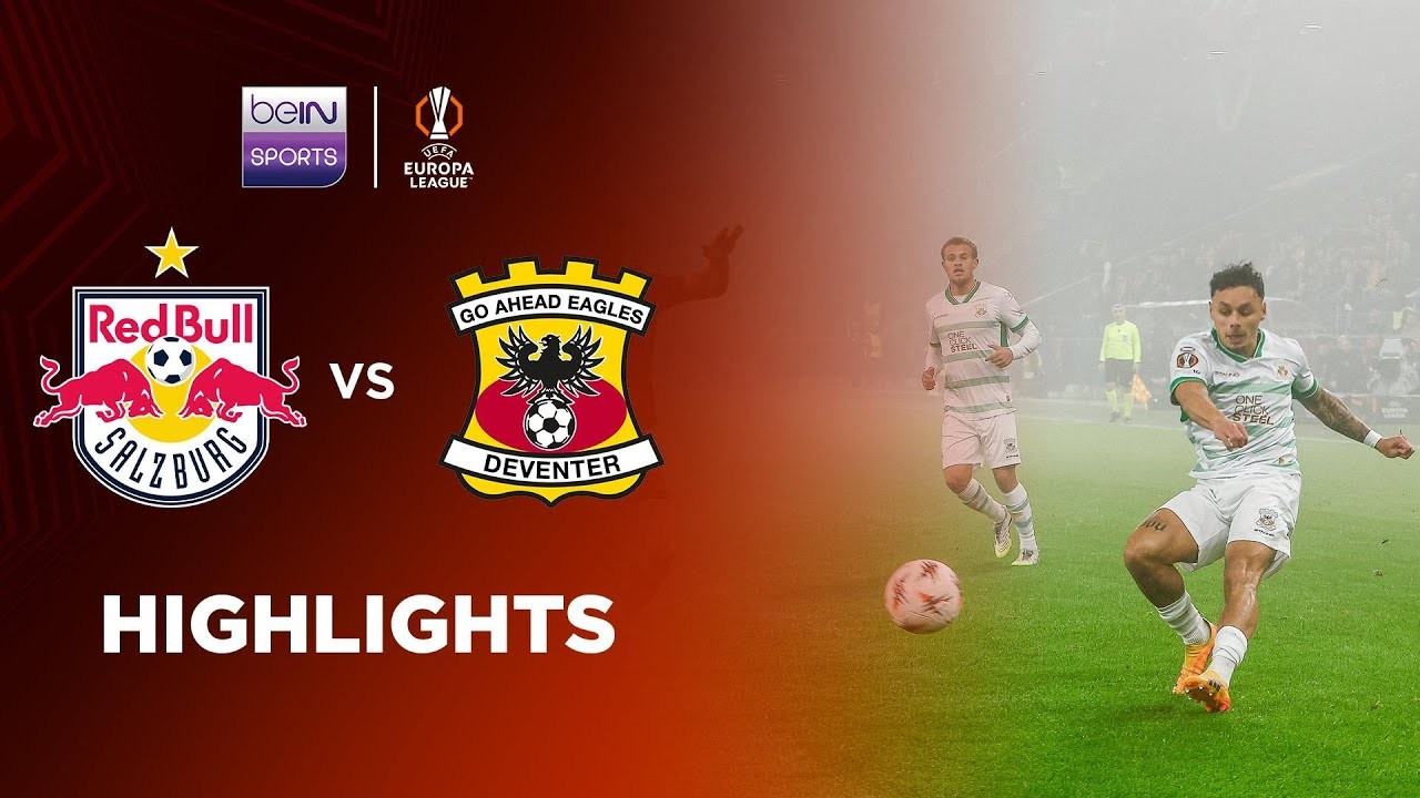 #ไฮไลท์ฟุตบอล [ เร้ดบูลล์ ซัลซ์บวร์ก 2 - 0 โก อเฮด อีเกิ้ลส์ ] ยูฟ่า ยูโรป้า ลีก 2025/7.11.68