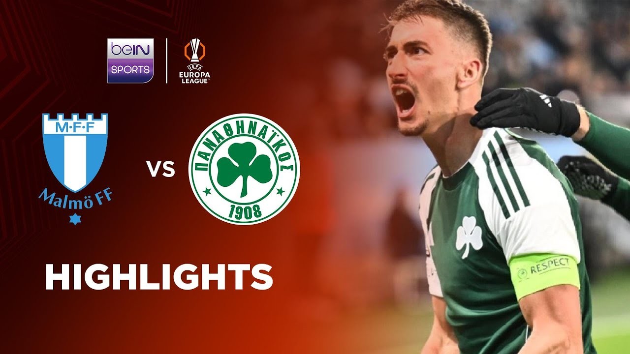 #ไฮไลท์ฟุตบอล [ มัลโม่ 0 - 1 พานาธิไนกอส ] ยูฟ่า ยูโรป้า ลีก 2025/7.11.68