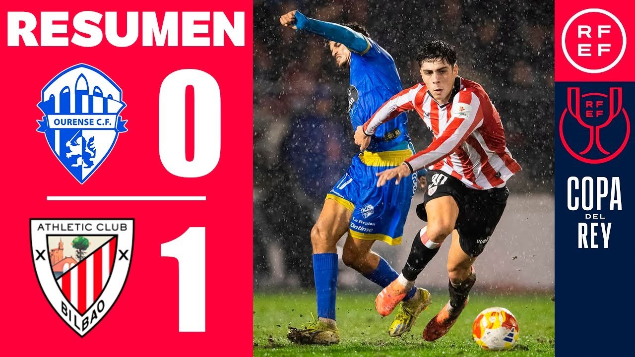 #ไฮไลท์ฟุตบอล [ โอเรนเซ่ ซีเอฟ 0 - 1 แอธเลติก บิลเบา ] โคปา เดล เรย์ สเปน 2025/19.12.68